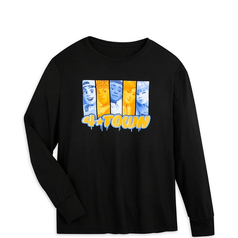 DISNEY 4⭐️ TOWN LONG SLEEVE T-SHIRT FOR ADULTS